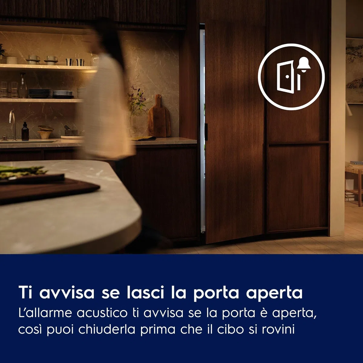 Electrolux ENA7CD18S0 Frigorifero Combinato da Incasso 177 cm, No Frost, MultiFlow, Classe Energetica D, Bianco