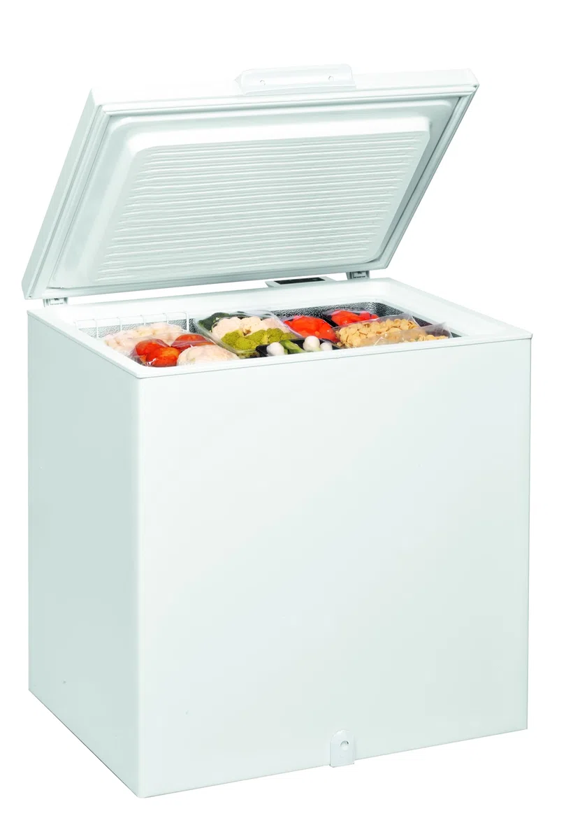 Whirlpool WHS2121(2) Congelatore a Pozzetto, Tecnologia FastFreezing, 202 L, F, Bianco
