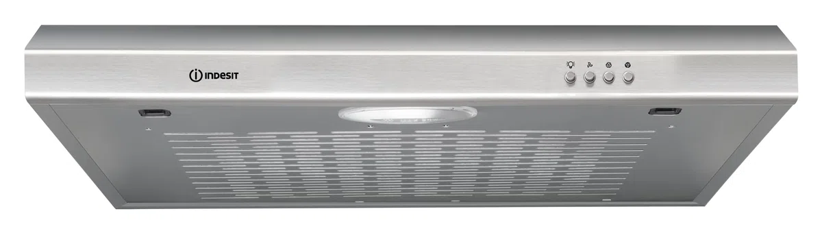 Indesit Cappa da Incasso ISLT 65 LS X, Inox, da 59 cm, classe C