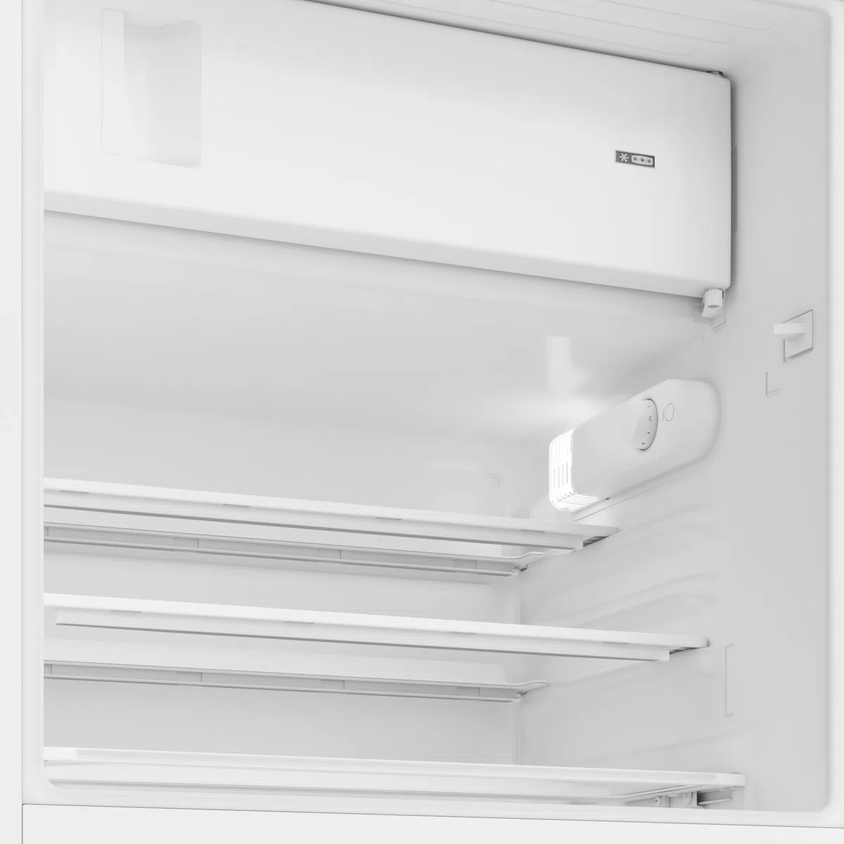 BEKO BU1153HCN - Réfrigérateur intégrable Table Top 107L (92+15L) - Froid statique - L59,5x H81,8cm - Blanc