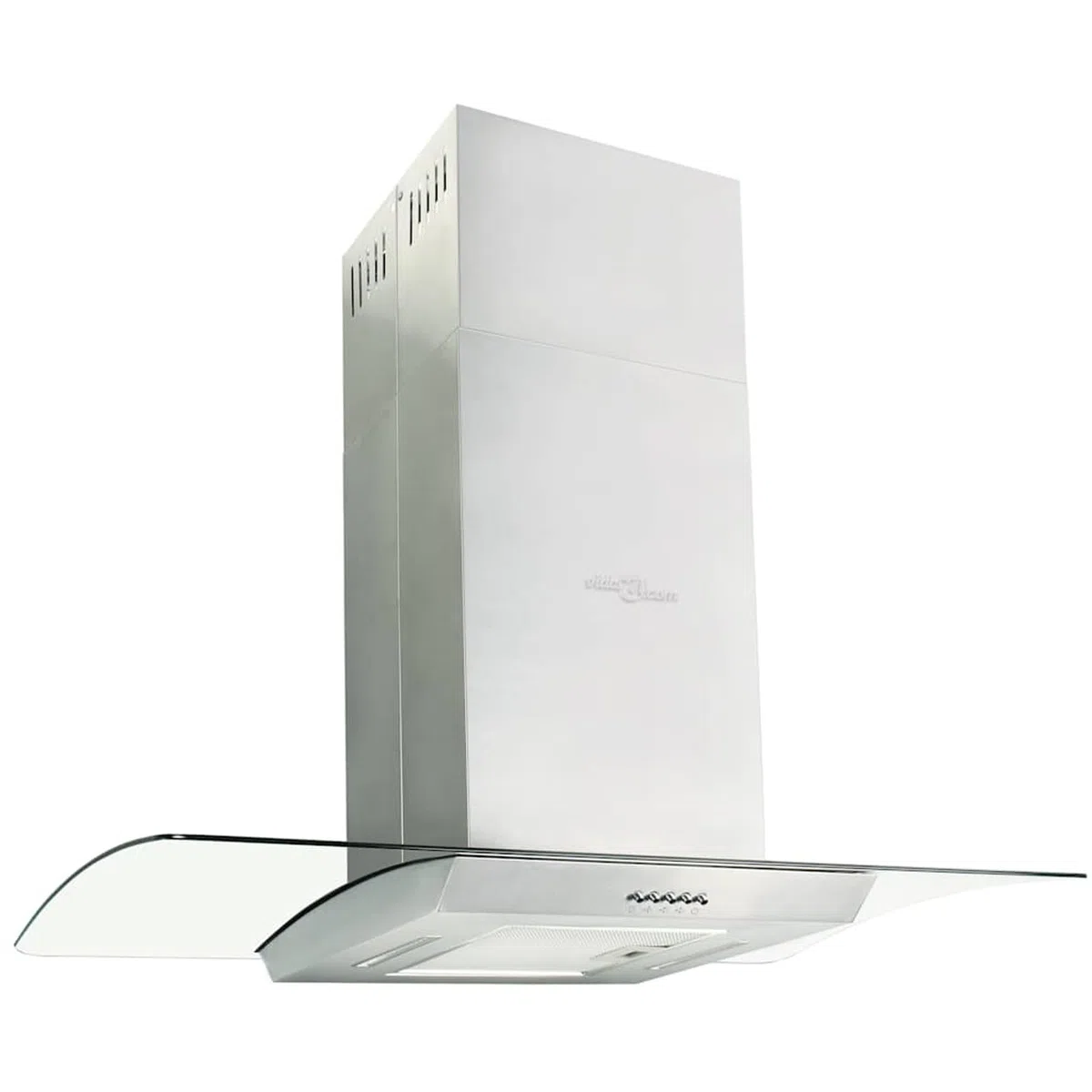 Homgoday Cappa a Isola 90 cm Acciaio Inossidabile 756 m3/h LED