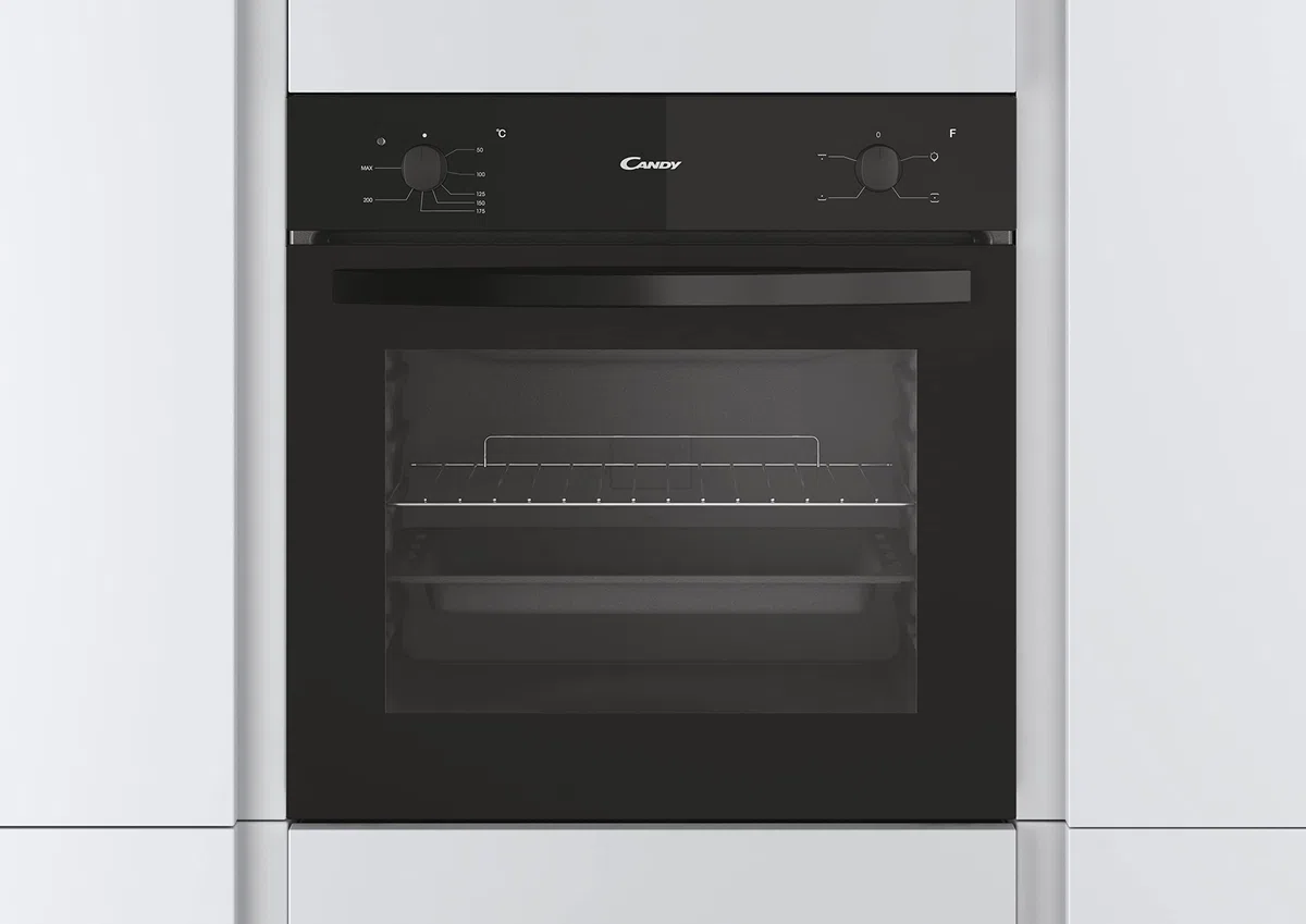 CANDY FCS100N Forno Elettrico 71 Litri, 4 Programmi, Classe Energetica A, 595x595x568 mm, Nero