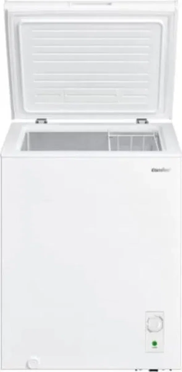 Midea Comfee RCC197WH1 - Congelatore pozzetto, 142 L, Congelamento 6,5 kg/24h, Classe energetica F, Bianco, Libera installazione, Apertura dall'alto