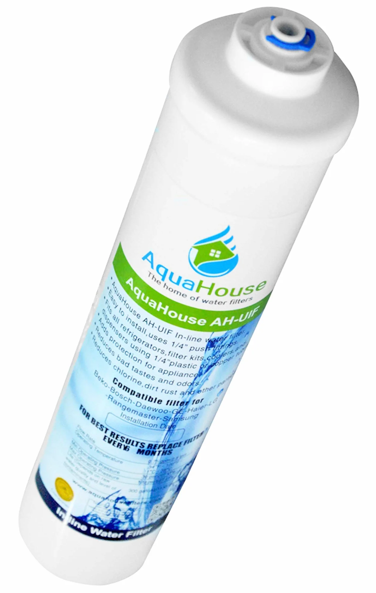 4x AquaHouse UIFS Compatibile Filtro Frigorifero acqua per Samsung DA29-10105J HAFEX/EXP (filtro esterno solo)