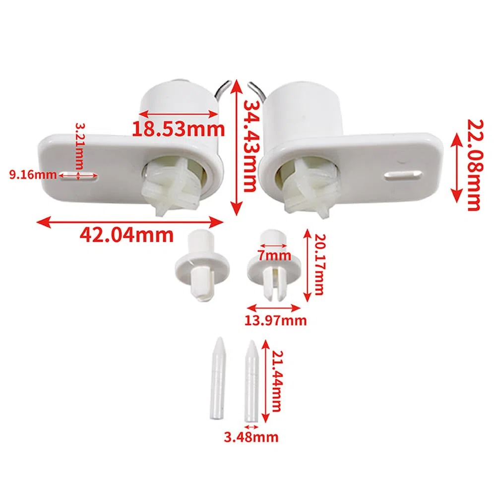 Cerniera porta frigorifero congelatore compatibile con Dometic 4200 Pivot Caravan Motorhome Camper Conversion DFH2 2412865004 241286500
