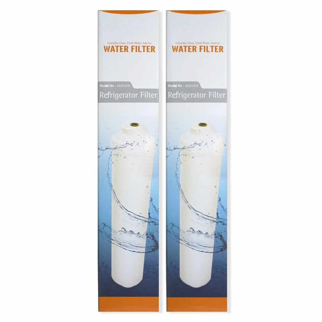 2 x Microfilter DA2010CB - filtro d'acqua per frigoriferi Samsung DA29-10105J - HAFEX/EXP / LG 3890JC2990A