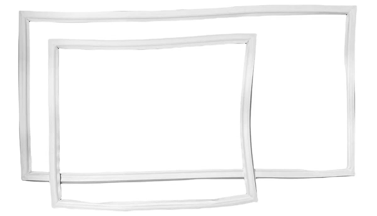 FIGEVIDA Kit Sostituzione Guarnizioni Magnetiche per Frigorifero Congelatore Adattabile Rex Electrolux Aeg Dim Lato Frigo 102x52,5 cm 2248007144 Lato Cong 62,3x51,5 cm 2248007094 FI22/10FA