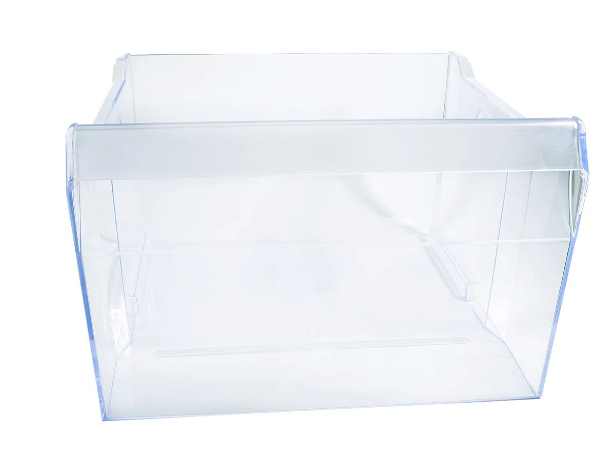 Cassetto Freezer Surgelati Congelatore per Frigoriferi Ariston Indesit Hotpoint, Dimensioni 395x240x364 (mm) Trasparente, Originale 481010808870, per Modelli BCB7030AA BF1801EF1