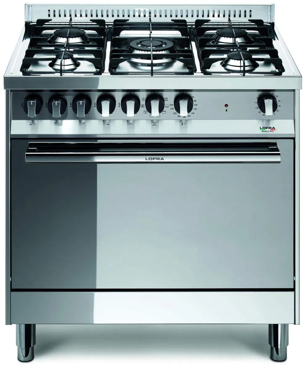 Lofra MG86GV/C Cucina a Gas, Acciaio