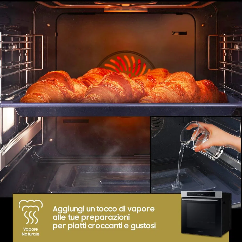 FORNO MULTI VAP 76L A+ WIFI INOX