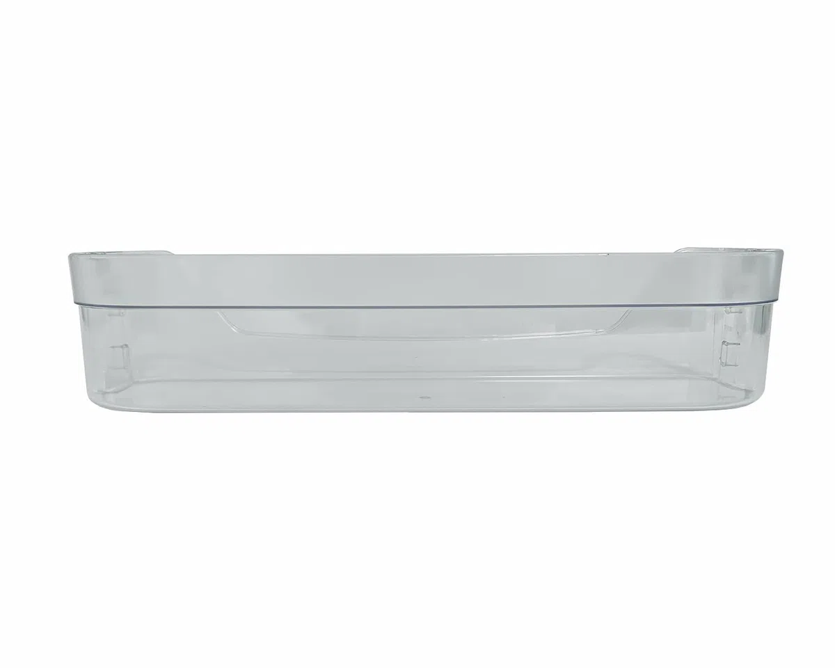 Balconcino Mensola Bottiglie per Frigoriferi Adatto per Smeg, Dimensioni 430x100x90 (mm) Trasparente, 760391857, per Modelli CR312A FR232A CR3212AP FR232ASX CR312APSX1