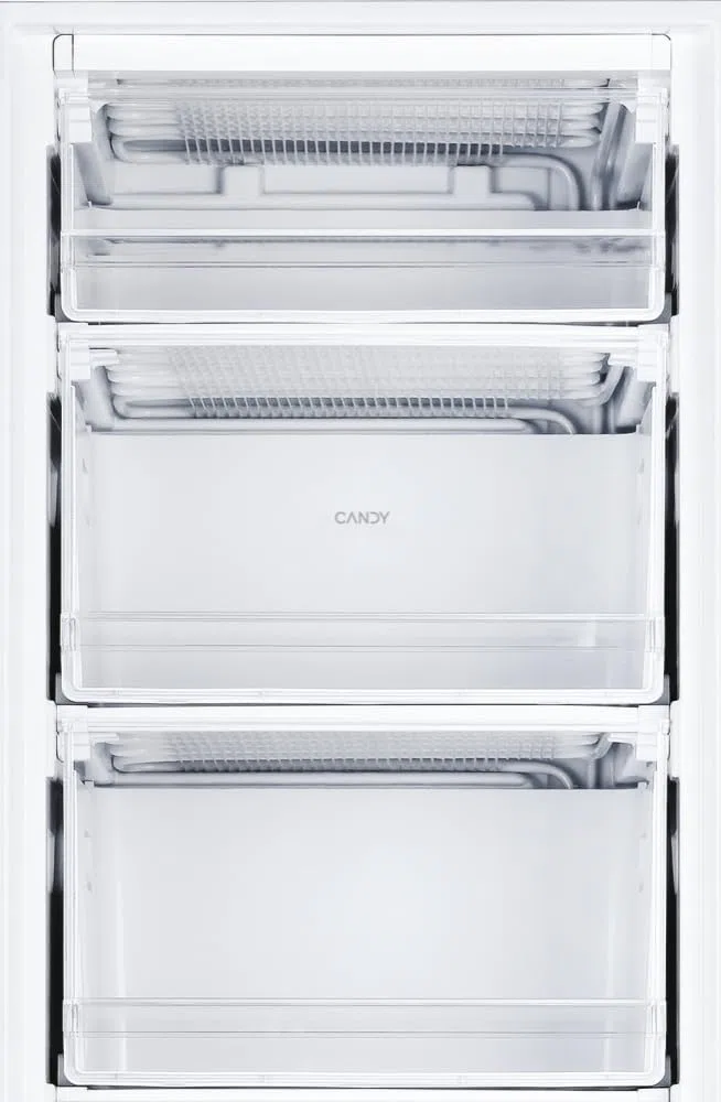 Candy CUS518EW - Congelatore verticale, 204 litri, congelamento 9,5 kg/24h, Classe energetica E