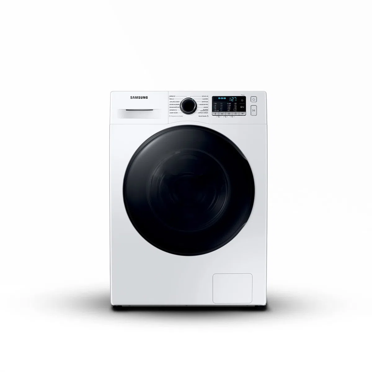 Samsung Lavasciuga Crystal Clean con Ecobubble, WD90TA046BE, 9+6 Kg, 1400 RPM, Classe B/E, Vapore, 60l x 85h x 65p cm (Ricondizionato)