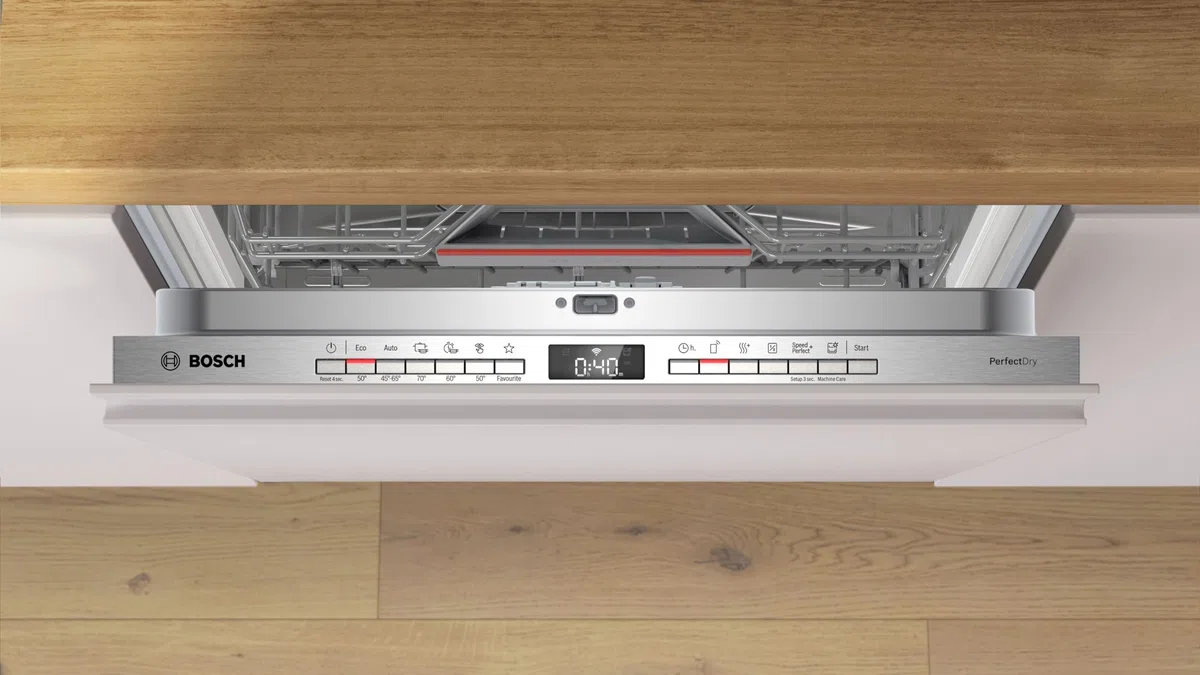 Bosch SMV6YCX02E Serie 6 Lavastoviglie Smart da incasso 60 cm Zeolite Asciugatura