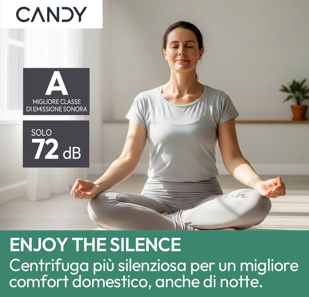 Candy ProWash 700 Lavatrice 9 Kg, Libera Installazione, Carica Frontale, Classe A-30%, 1400 Giri, 16 Programmi, Connessa, Funzione Partenza ritardata, AxLxP 85x60x58 cm, Bianca - BS 49B9-S [Classe A]