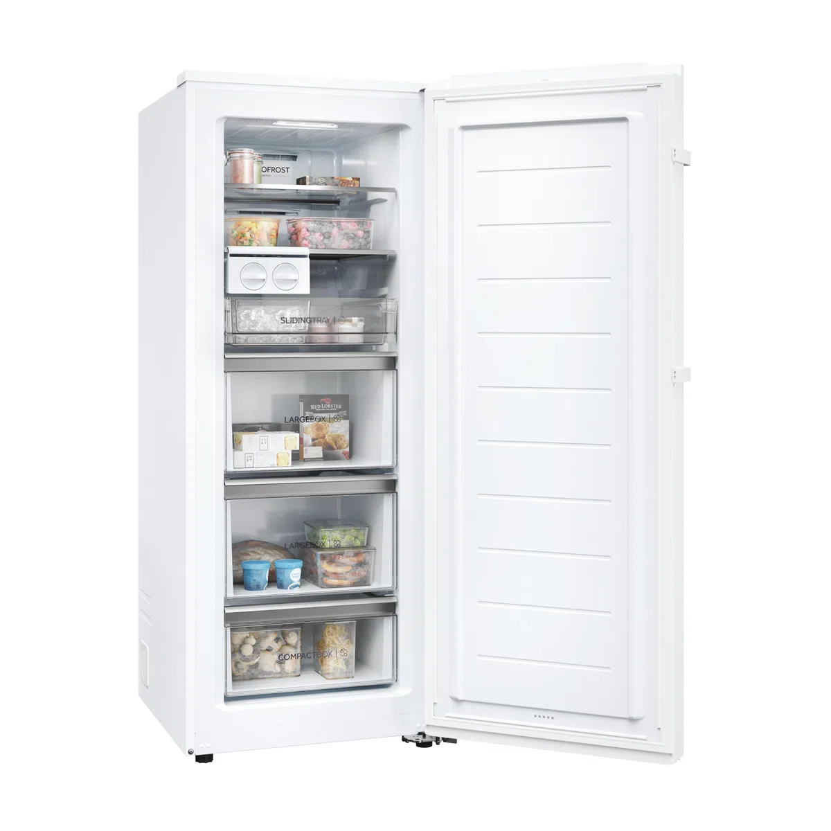 Haier H4F226WDH1 Congelatore/Instaswitch: refrigerazione o congelamento a seconda delle necessità/No Frost/Twist Ice Maker/Smart Hon-App/Inverter Compressore/Volume utile 226 L/Bianco