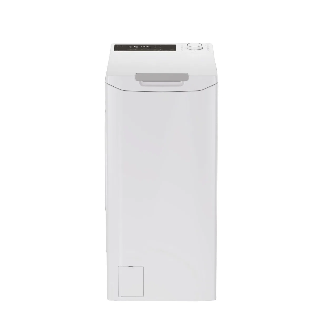 Candy ProWash 500 Lavatrice Carica dall’Alto 7 Kg 1200 RPM Classe A Slim 40,5 cm WiFi App hOn Motore Inverter AI Weight Sense 17 Programmi Rapidi AxLxP 86x40,5x60 cm TCA274TM5-S