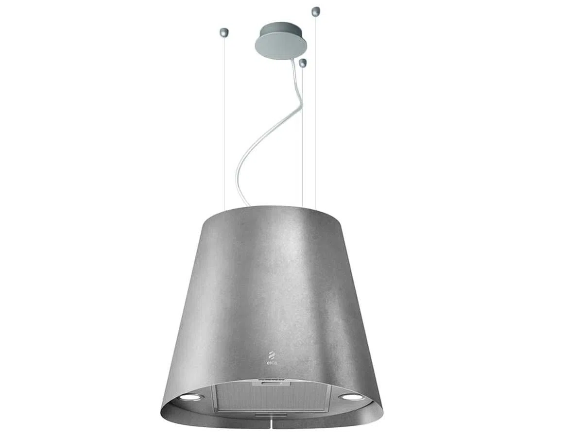 ELICA JUNO URBAN ZINC/F/50 CAPPA ISOLA 60CM 600 m³/h 67 db(A) 250 W PRF0147730B