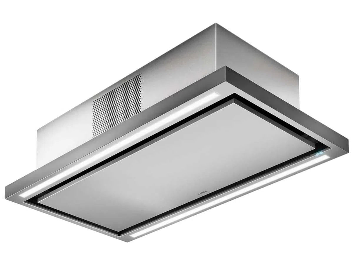 Elica Cloud 7 - Cappa aspirante a soffitto, 90 cm, in acciaio INOX