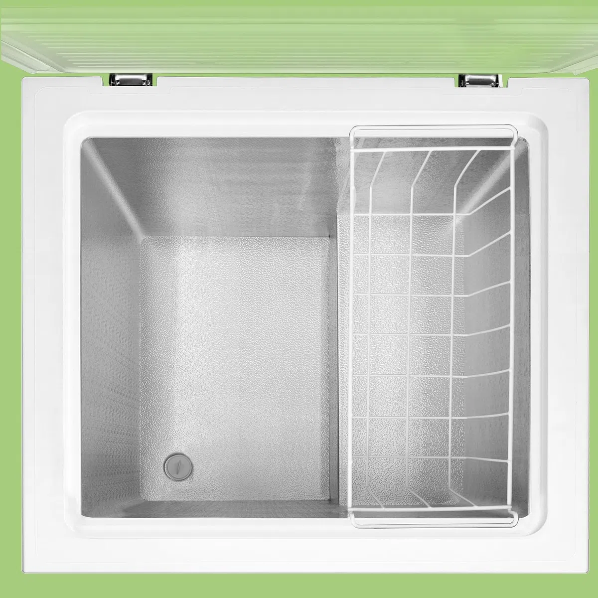 COMFEE' RCC100WH2(E) Congelatore a pozzetto, 99 Litri, Libera installazione, Silenzioso 38 dB, Sistema di raffreddamento D+, Controllo digitale, Adatto a vari scenari, Bianco