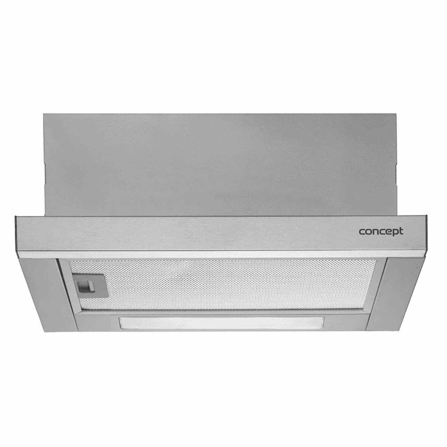 Concept OPV3150 - Cappa da cucina telescopica allungabile, 50 cm, regolazione meccanica