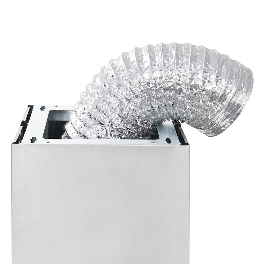 vidaXL Cappa a Isola con Display LCD e Sensore Touch 756 m³/h LED Aspirazione
