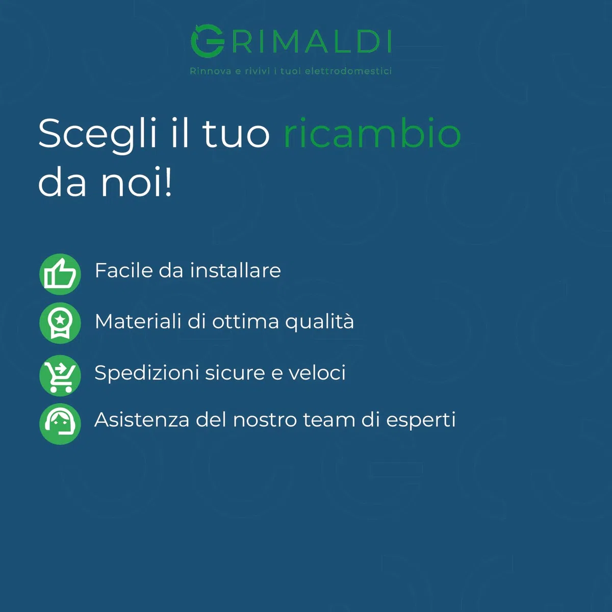 G GRIMALDI Cassetta di raccolta per acqua secca compatibile con -CANDY- codici -40009648- -40008542- -