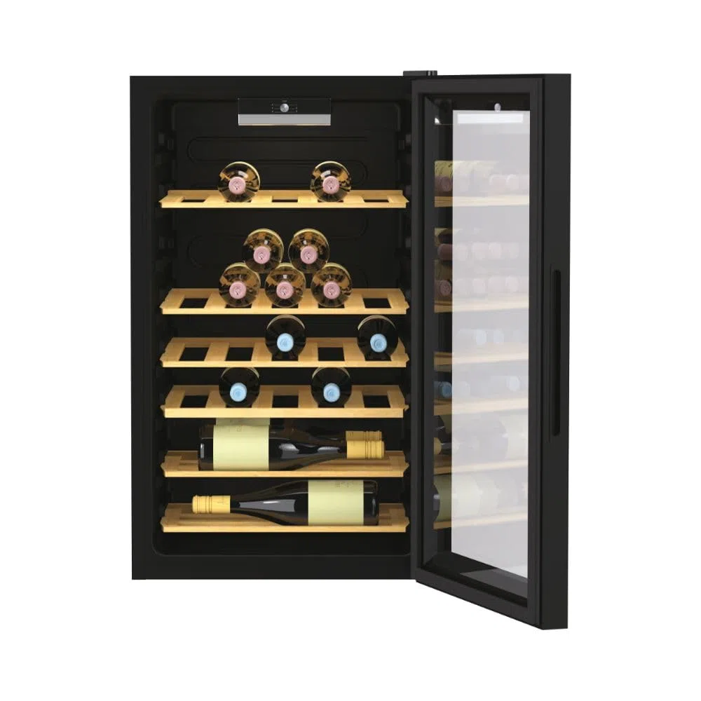 Cantinetta vino, n° 41 bottiglie, nero - CWC 150 MH