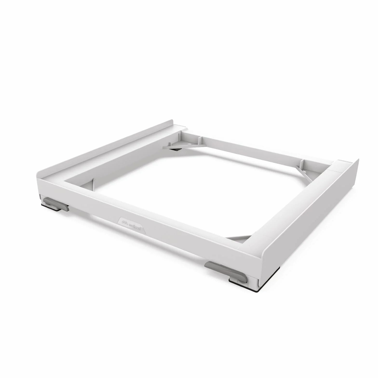 Meliconi BASE MOVE EVO SIOC, Base per Lavatrice con Ruote e Freni, 60x60cm, 250kg, Bianca