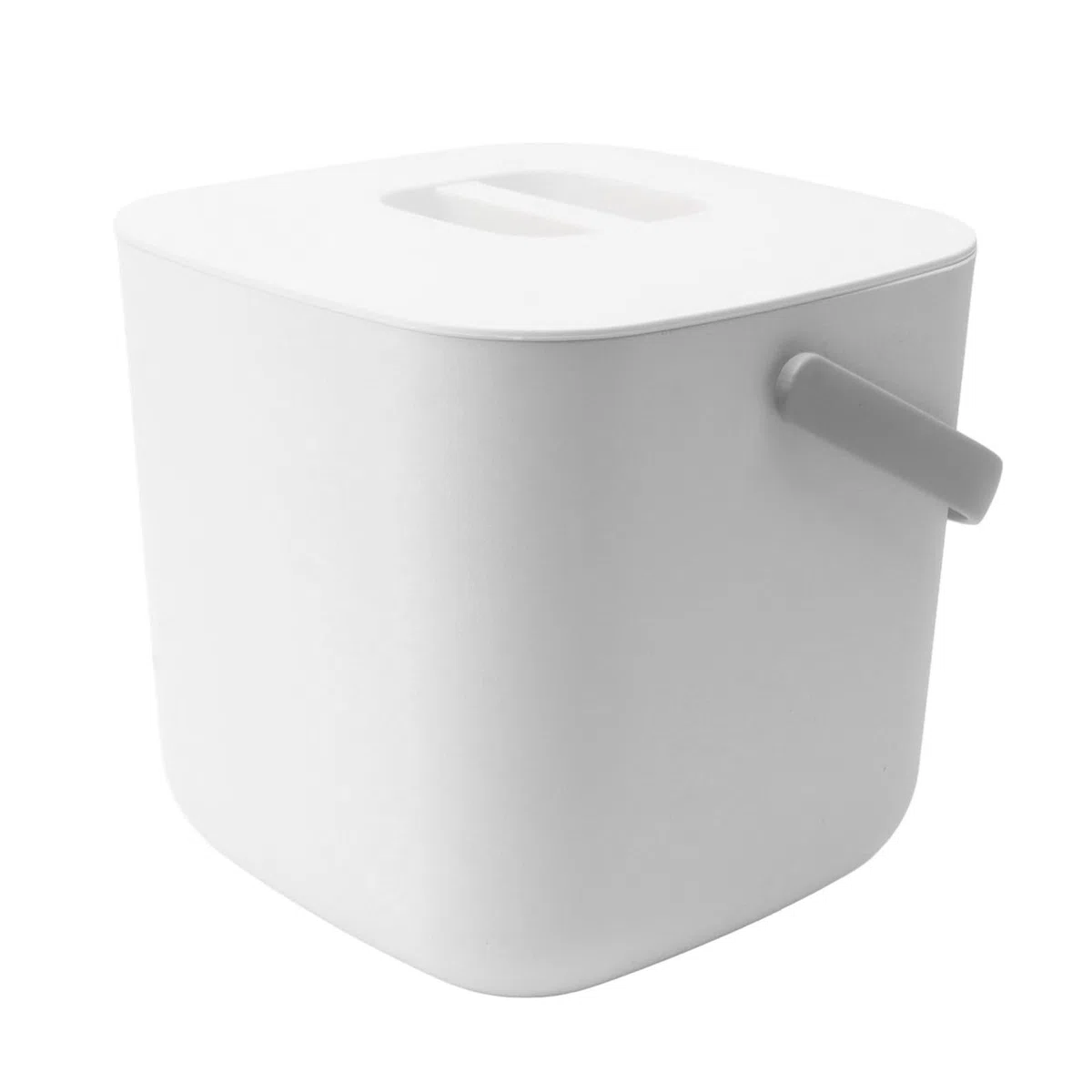 Mini Lavastoviglie Portatile, 21 X 21 X 20 CM Lavastoviglie da Appoggio a 360° Pulizia Profonda, Artificiale e Onde Sonore per Stoviglie Frutta Verdura (WHITE)