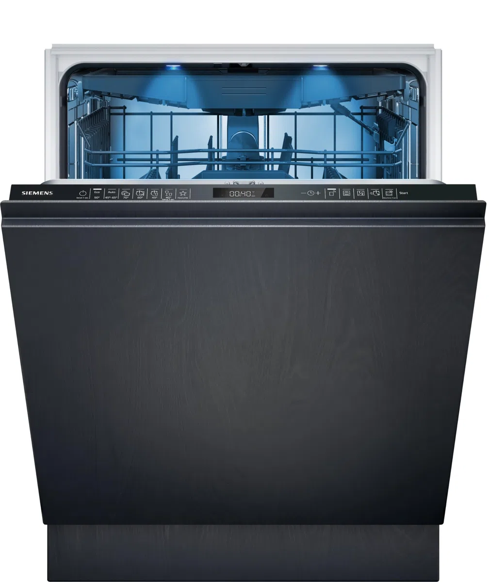 iQ500 - Lavastoviglie completamente integrata, 60 cm, con cerniera per particolari situazioni di installazione, SN95EX22CE