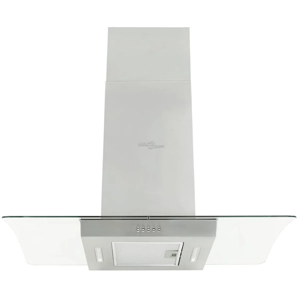 Homgoday Cappa a Isola 90 cm Acciaio Inossidabile 756 m3/h LED
