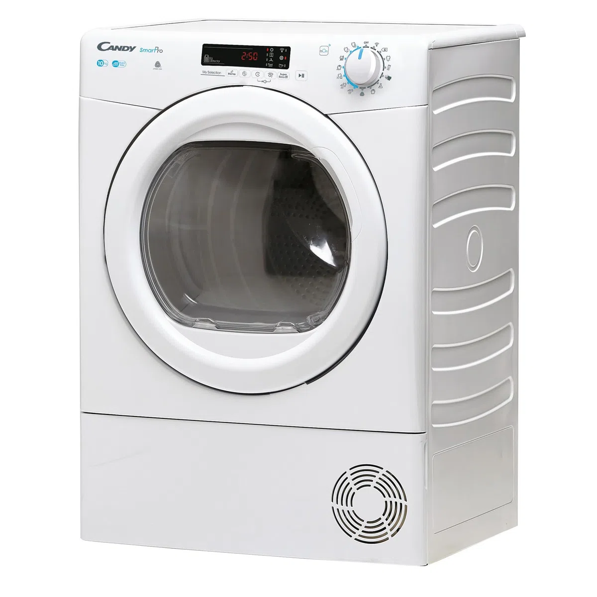 Candy Smart Pro Asciugatrice 10 Kg a Condensazione, Classe B, Connessione Wi-Fi + BLE, Controllo da App, 59,6 x 58,5 x 85 cm, Bianca - CSOE C10DG-S [Classe di efficienza energetica B]