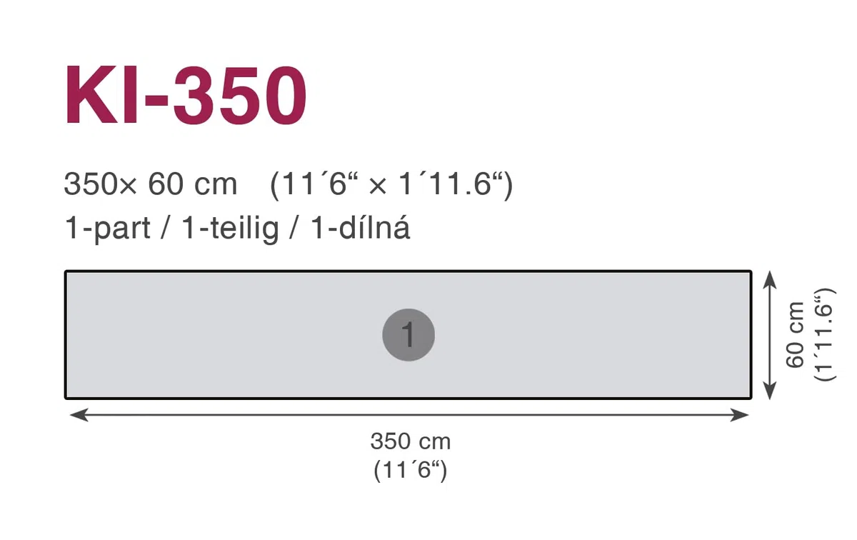 DIMEX LINE Paraschizzi Auto-Adesiva per la Cucina Vecchio Mattone 350 x 60 cm | Resistente all’Acqua | QUALITA‘ Premium