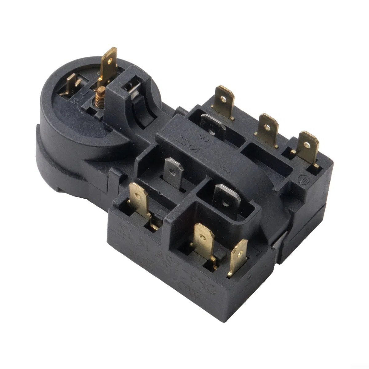 QP3-12A Relè Avvio Frigorifero, Compressore Overload Protector, Plastica e Metallo Starter Componente (1PCS)