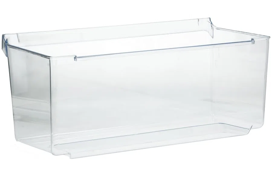 480132101015 - Cassetto da frigorifero per le verdure, 44,5 x 20,5 x 25,0 cm, per frigoriferi Bauknecht, Whirlpool, Ikea