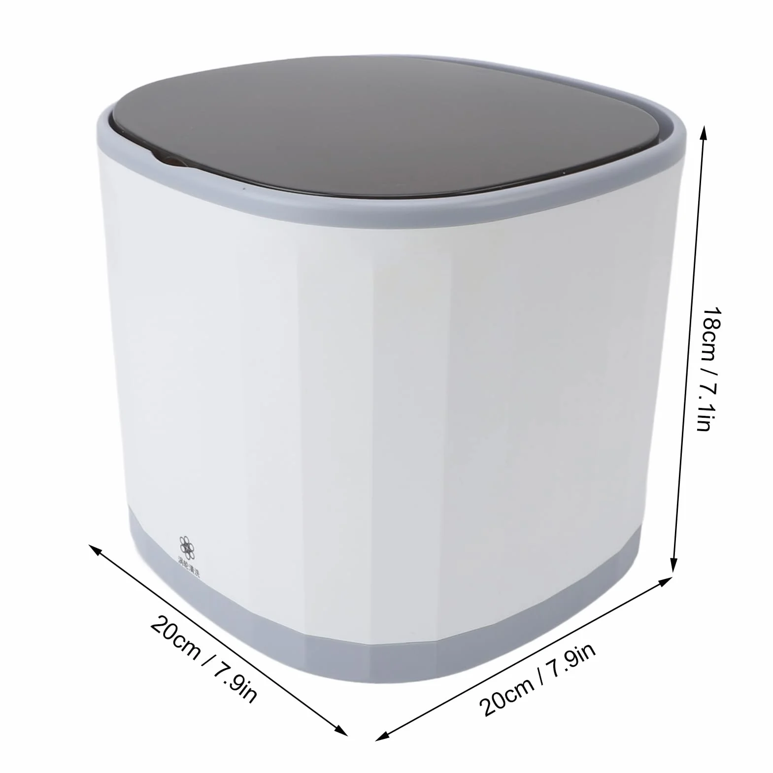 Mini Lavastoviglie Portatile Completamente Automatica 360° Omni Direzionale 4L 5V USB Ricaricabile per Piatti Tazza da tè Lavatrice per Uso Domestico