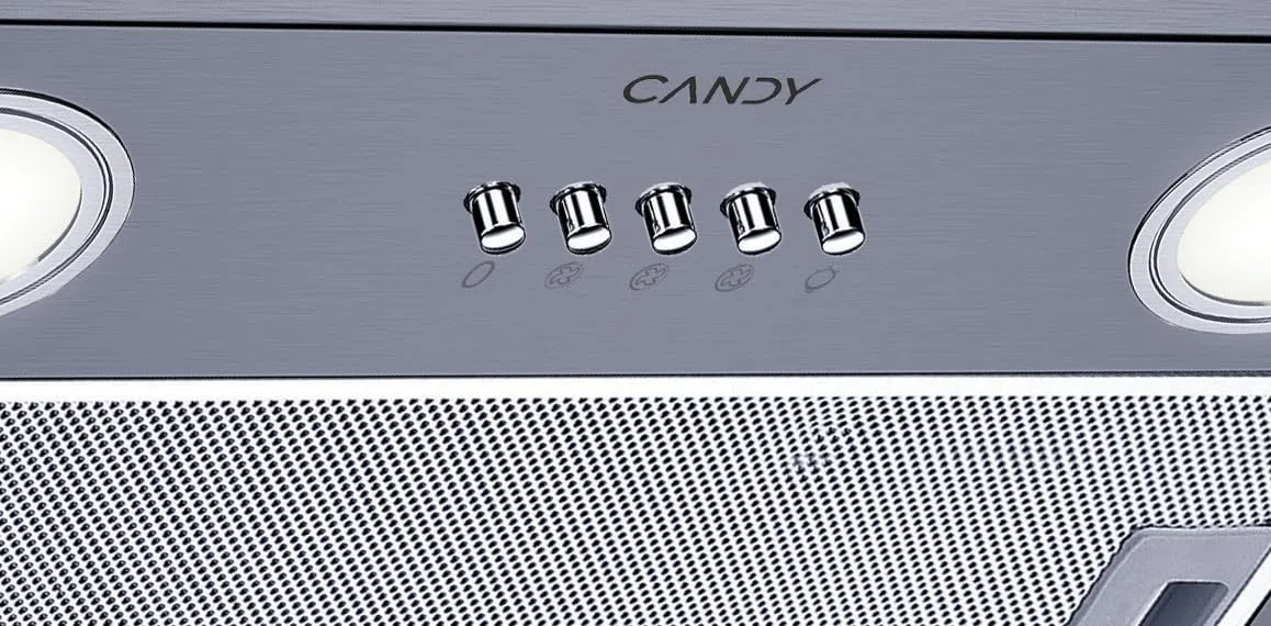 Cappa Classica Candy CBG625/1X 207 m3/h Argento
