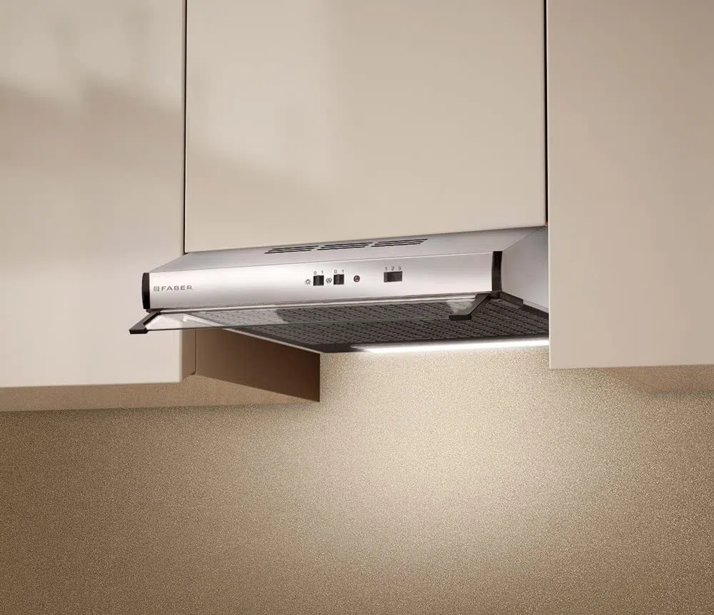 Faber - Cappa sottopensile 2740 X A90 finitura acciaio inox da 90cm
