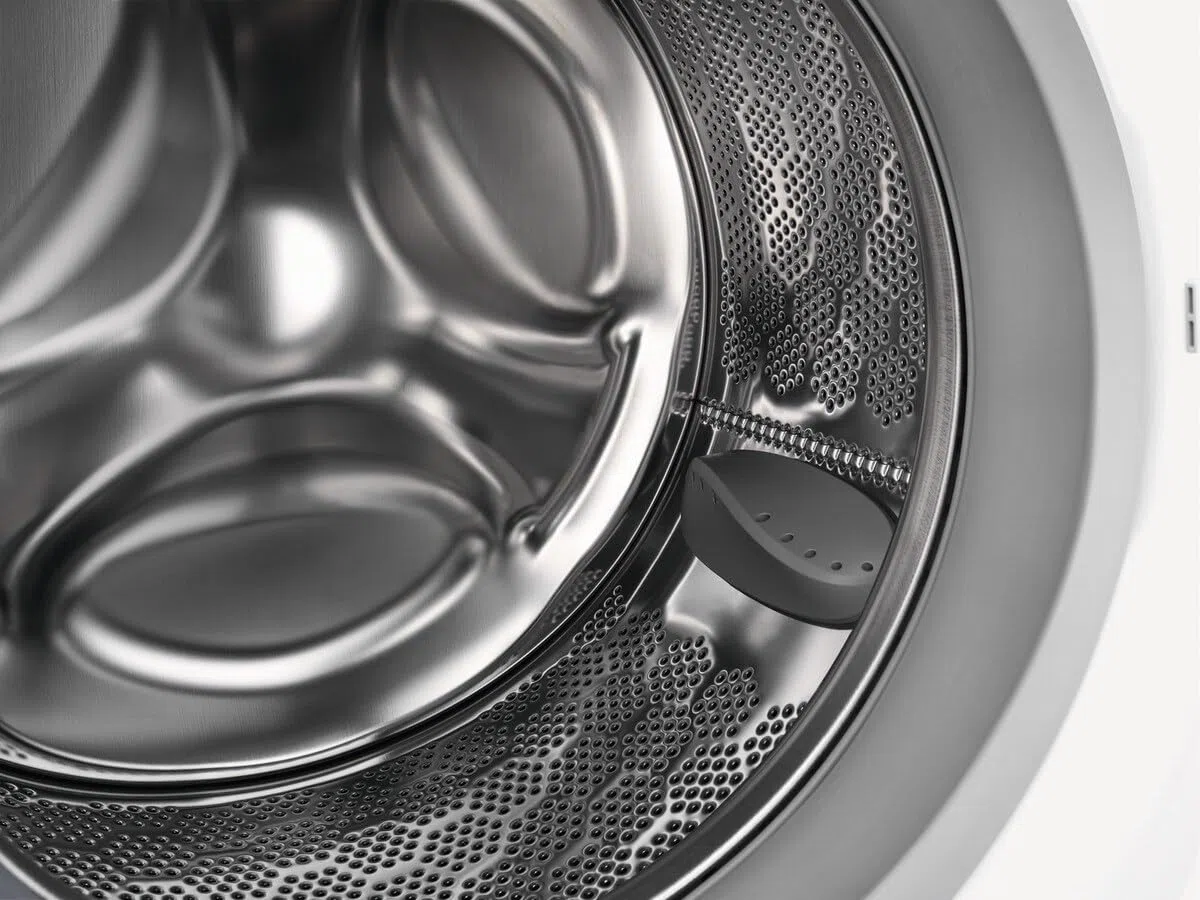 Electrolux EW6FZAM29 Lavatrice PerfectCare 600, 9 kg, Classe A, Tecnologia SensiCare, Programma Vapore, Opzione TimeSave, Motore Inverter, Display LED, Bianco
