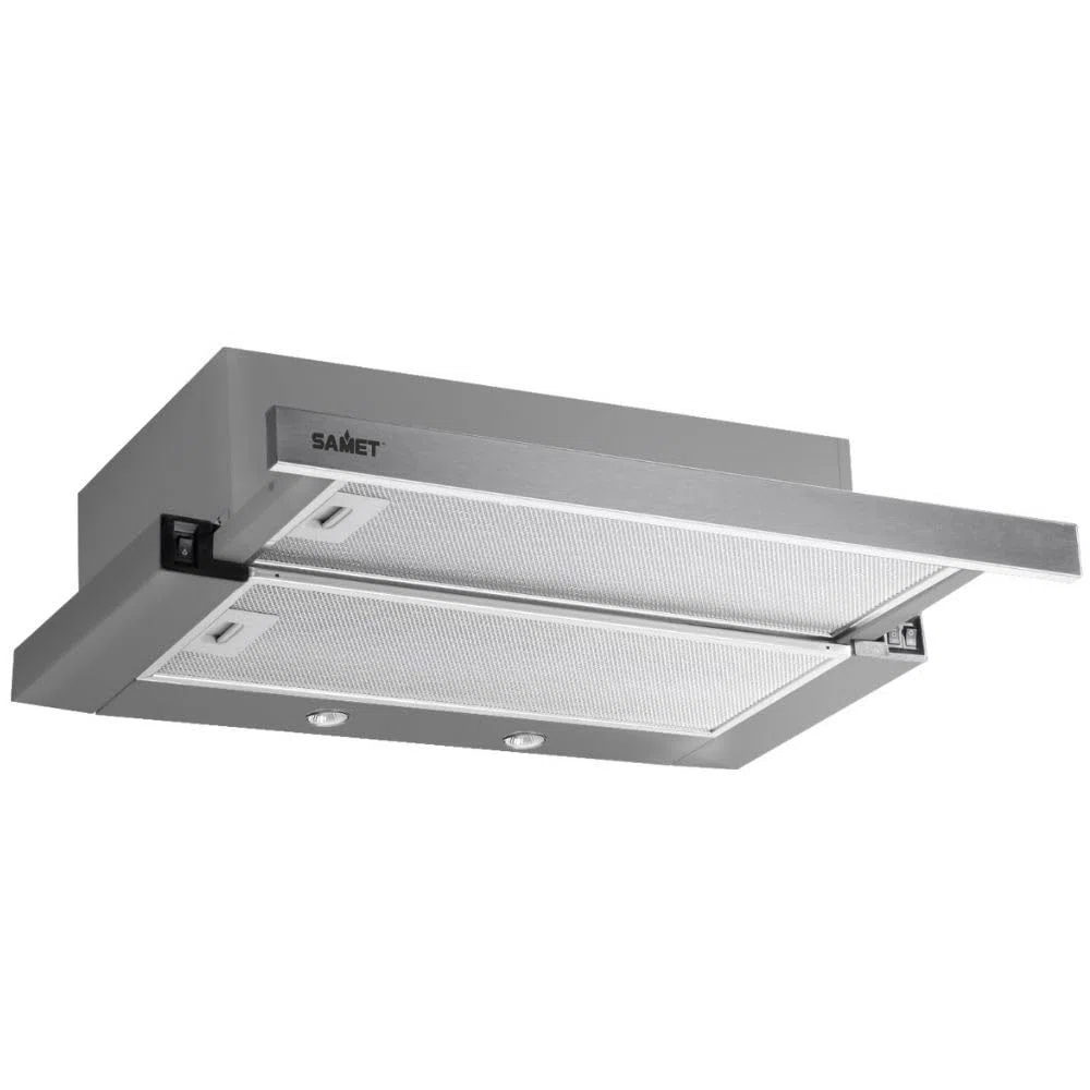 Cappa sottopensile 90 cm Slim in inox con motore - Samet