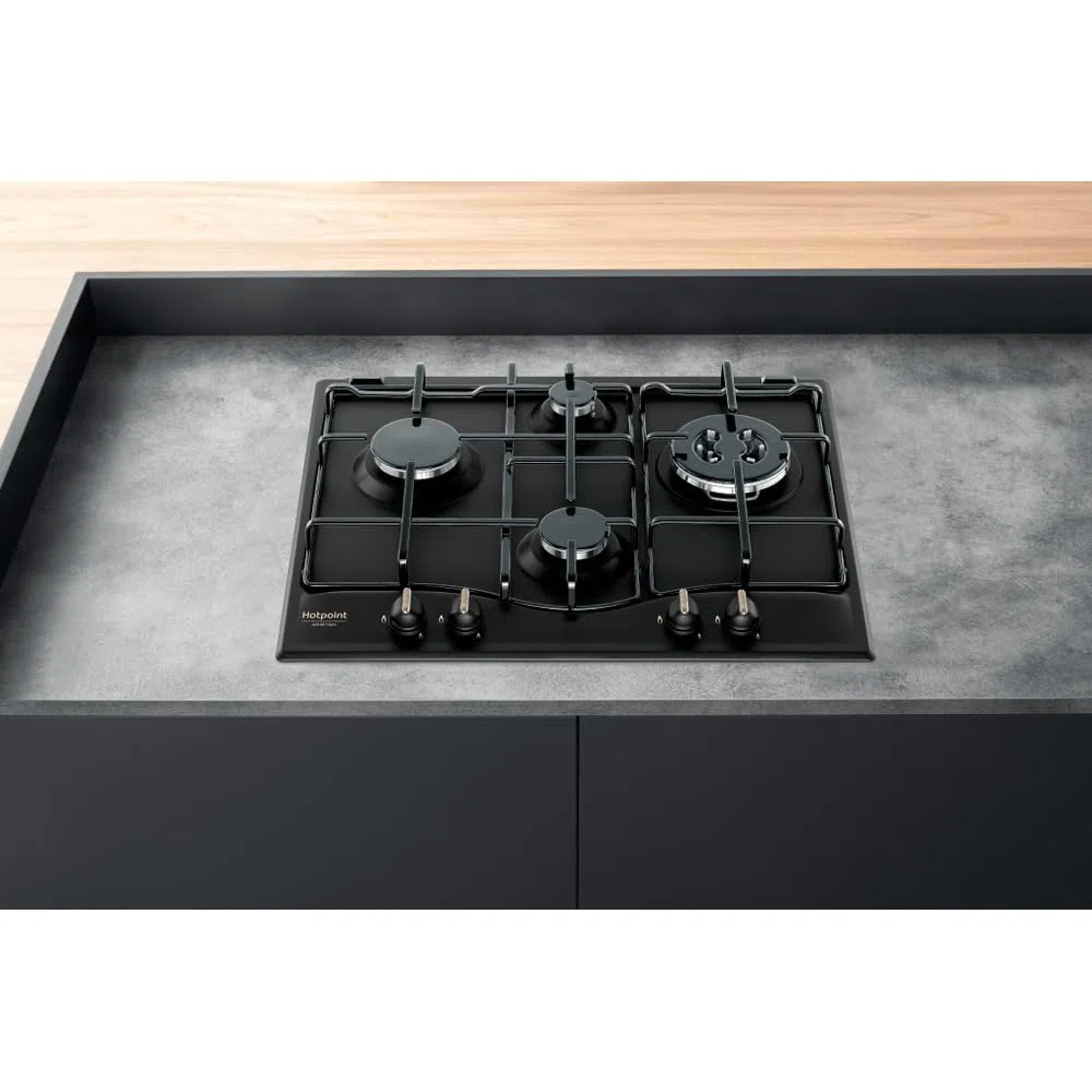 Hotpoint PCN 640 T (AN) R/HA Incasso Gas Antracite Piano Cottura