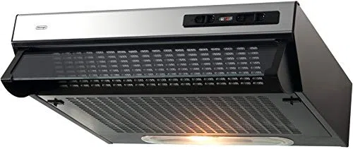 De Longhi DCH6 X EC - Cappa da cucina sottopensile, 60x52 cm