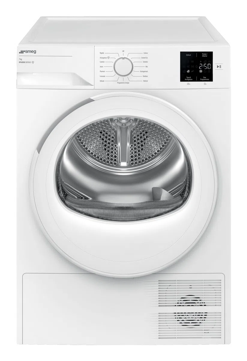 DRC07EE - Asciugatrice 7 Kg, con pompa di calore, Libera Installazione, Classe energetica E