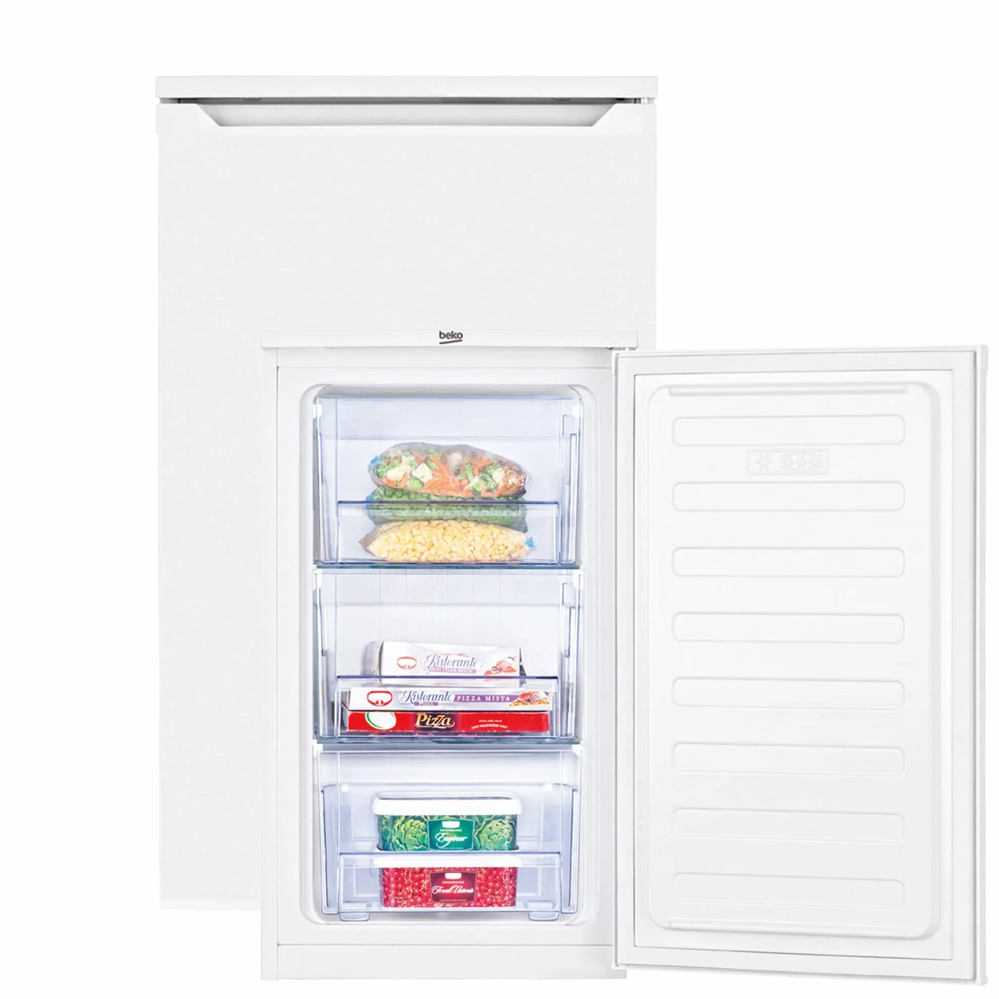 Beko FS166020 congelatore Libera installazione Verticale Bianco 65 L