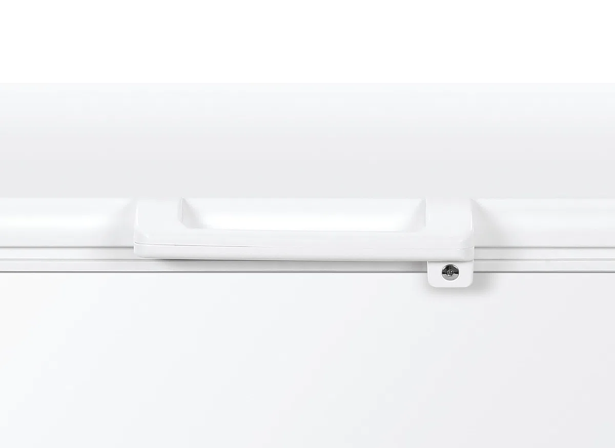 Haier HCE301E Congelatore Orizzontale a Pozzetto, 300 Litri, Temperatura Regolabile, Funzione Fast Freeze, Silenzioso, Libera Installazione, 111x62x84,5cm, Bianco, Classe E