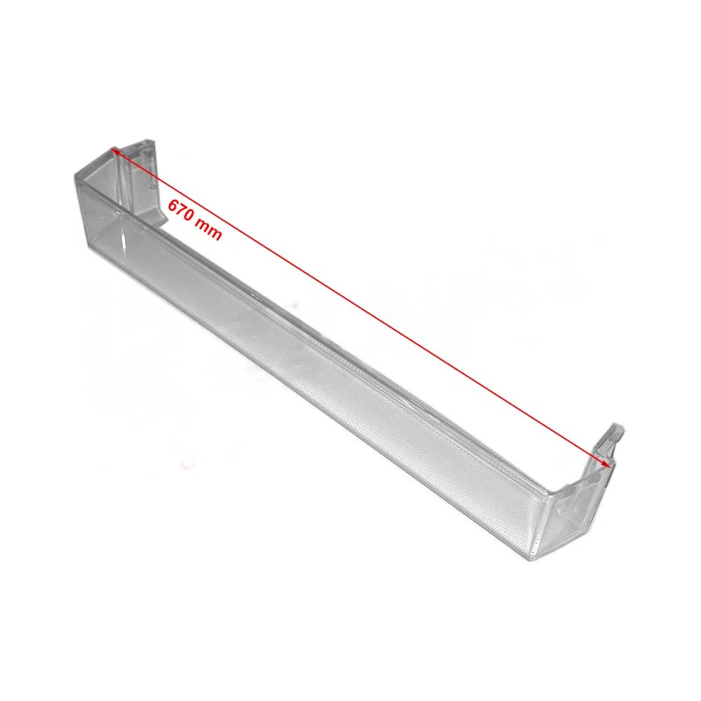 Ripiano Balconcino Porta Bottiglie 670 x 100 x 102 Compatibile Per Frigorifero Samsung