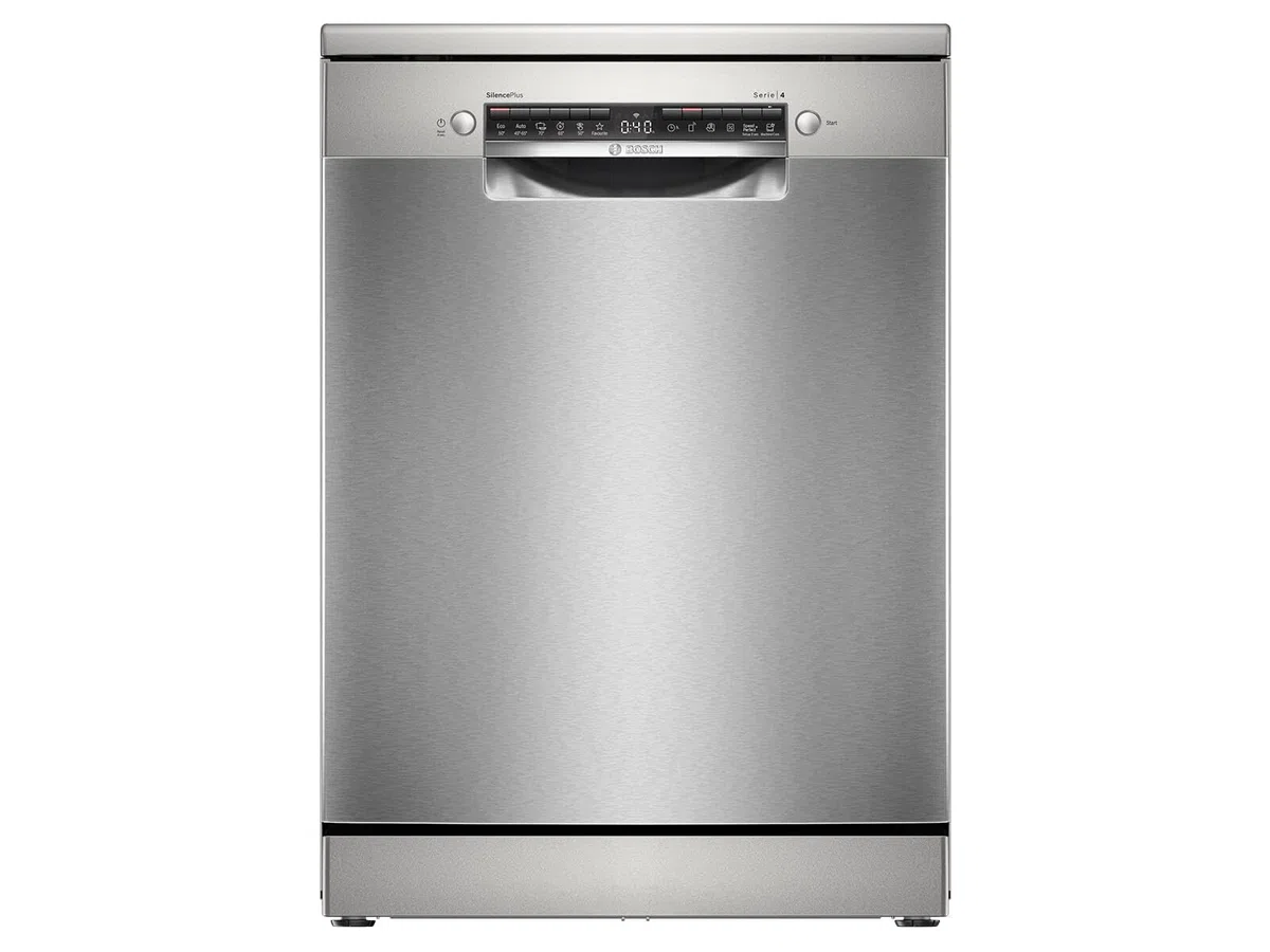 Bosch Serie 4 Lavastoviglie Indipendente 60 cm Silver Inox SMS4EMI06E