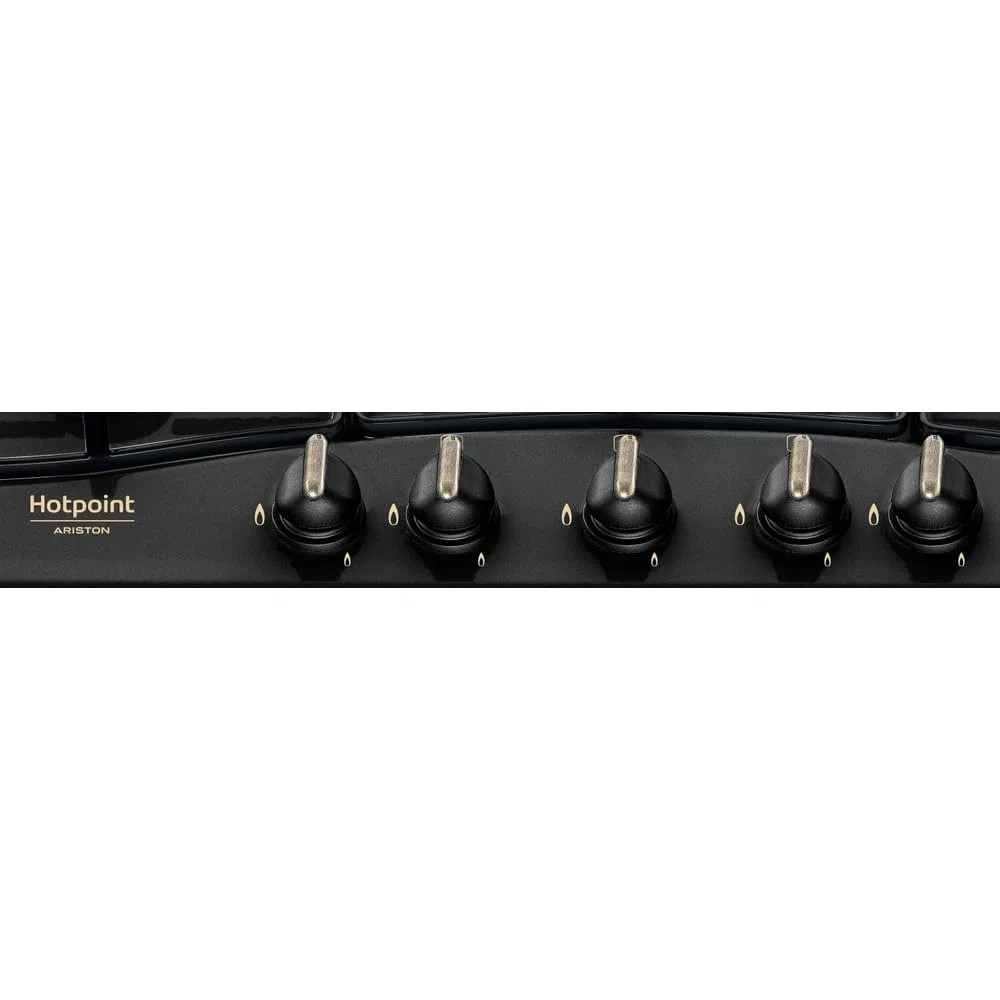 Hotpoint PCN 750 T (AN) R/HA Incasso Gas Antracite piano cottura