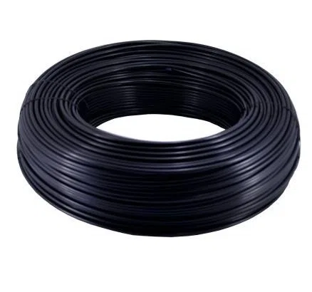 Tubo per frigorifero o osmosi, Webkaufhaus24, Nero, 1/4" (6 mm), 50 m, Plastica, Filtro acqua, Altamente flessibile